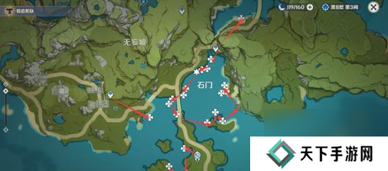 原神中马尾角色的出现地点有哪些?