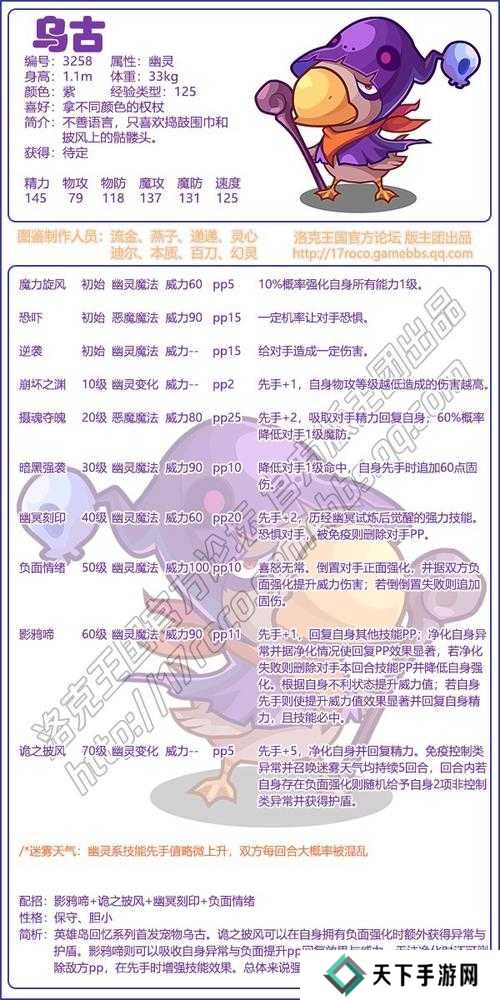 洛克王国朱厌技能强度分析