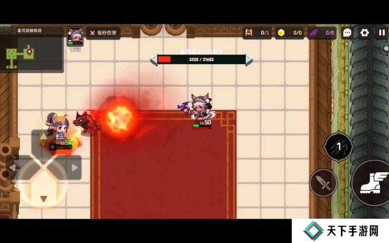 坎公骑冠剑5-6星河派修炼场打法攻略