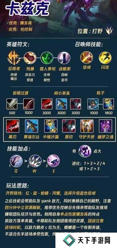 英雄联盟手游螳螂，符文出装与打野思路全解析