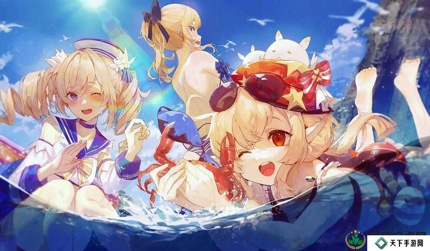 原神琴、芭芭拉泳装皮肤，夏日清凉大放送！